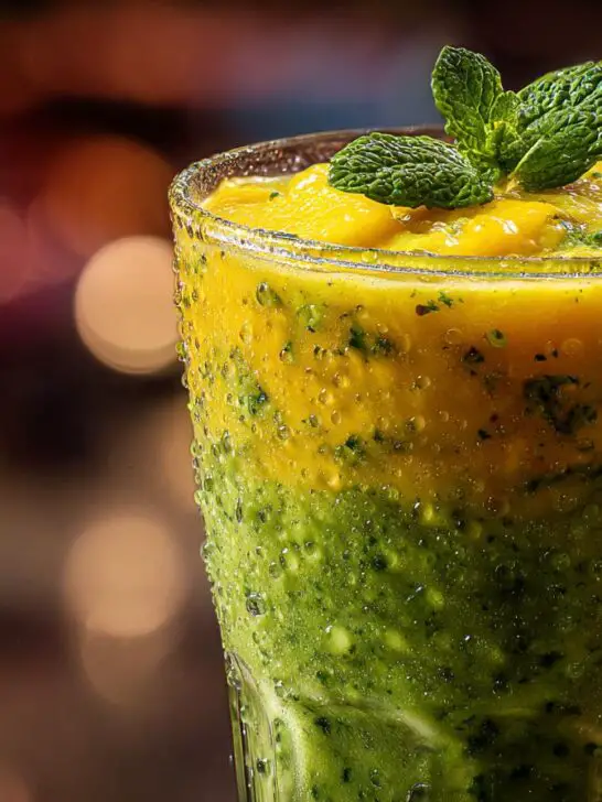 Tropical Mango Spinach Smoothie