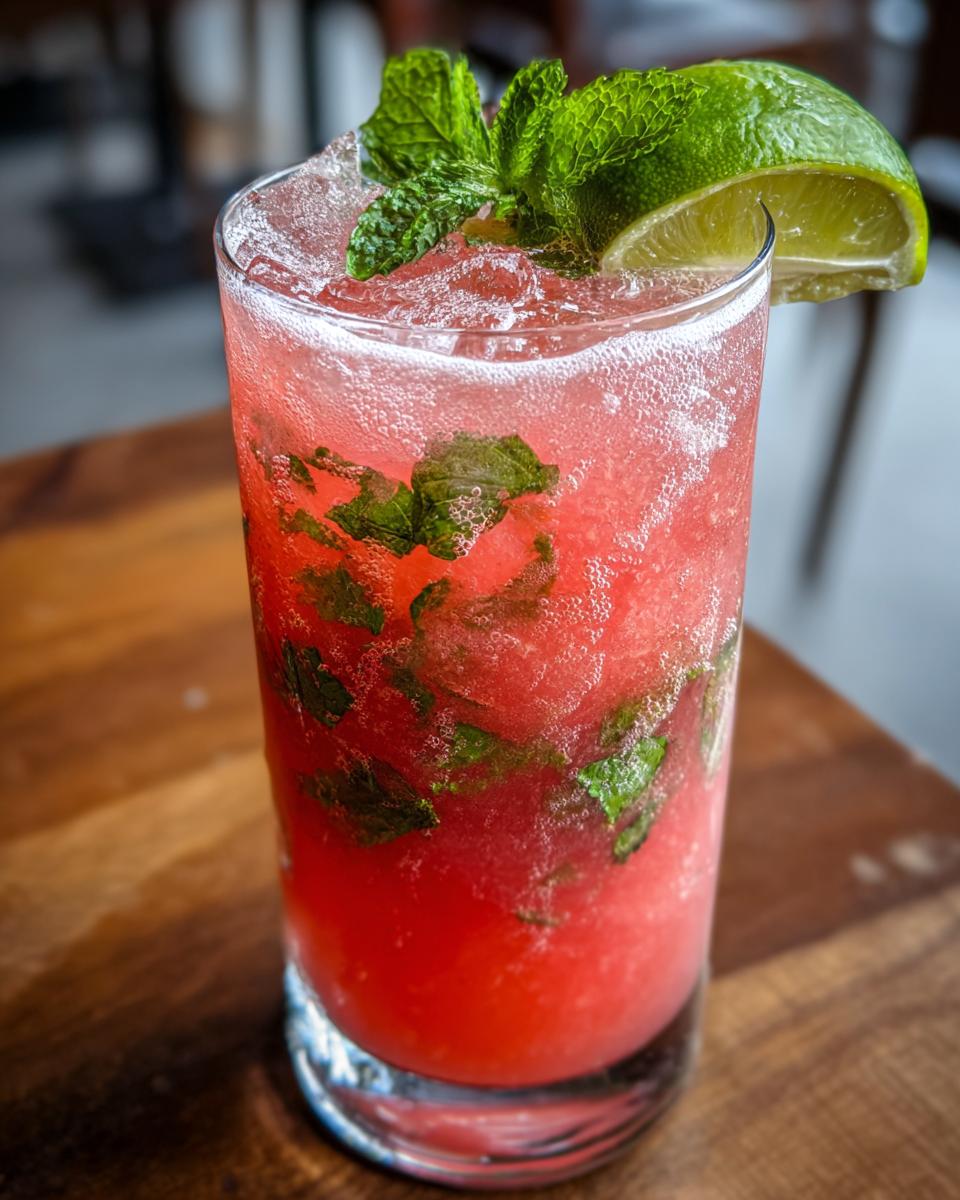 Watermelon Breeze Mocktail - detail 1