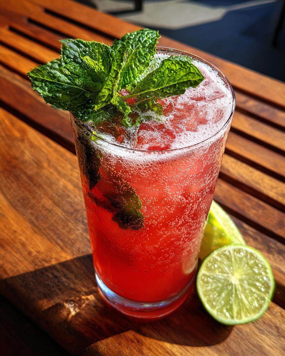 Watermelon Breeze Mocktail - detail 2