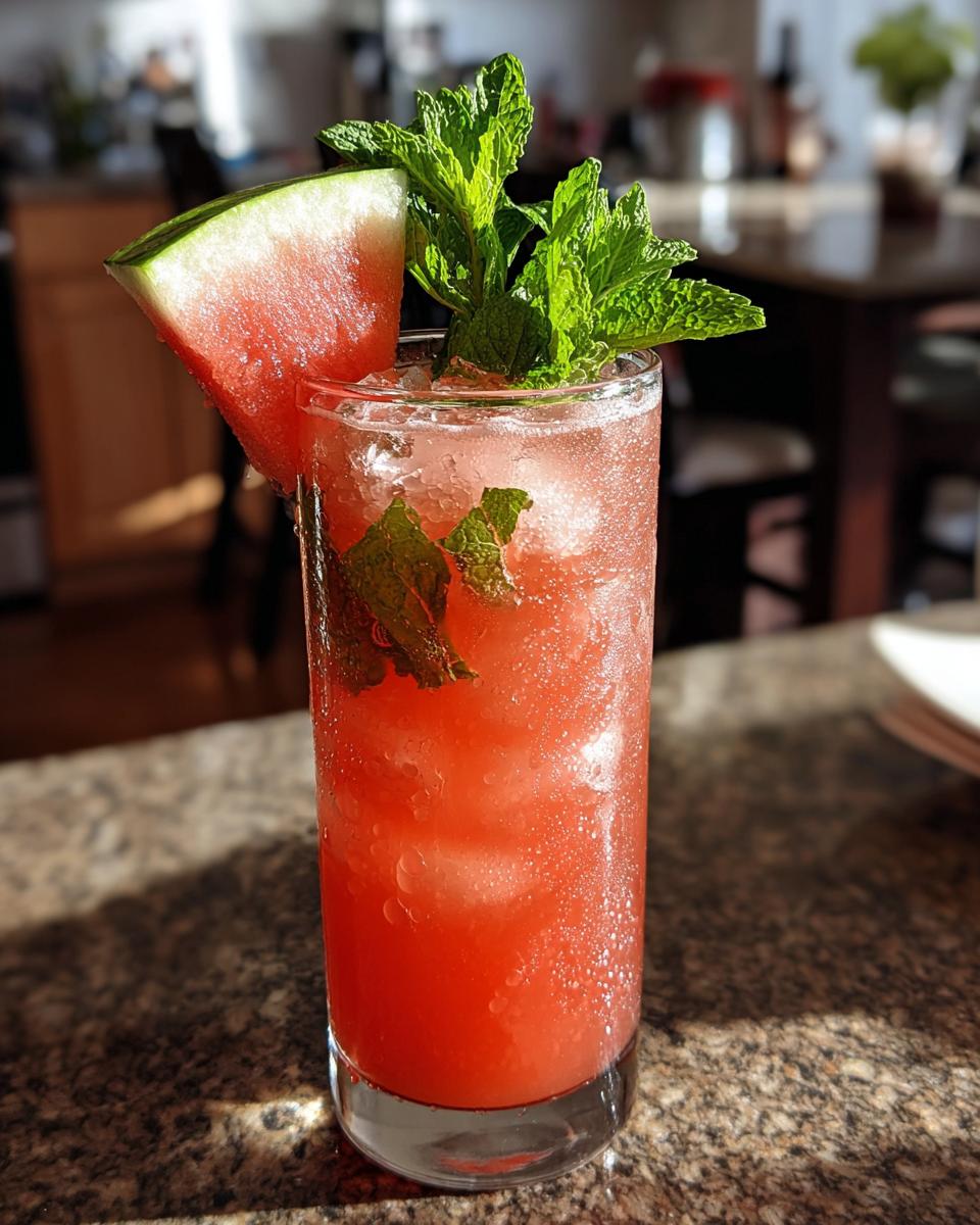Watermelon Mint Cooler - detail 2