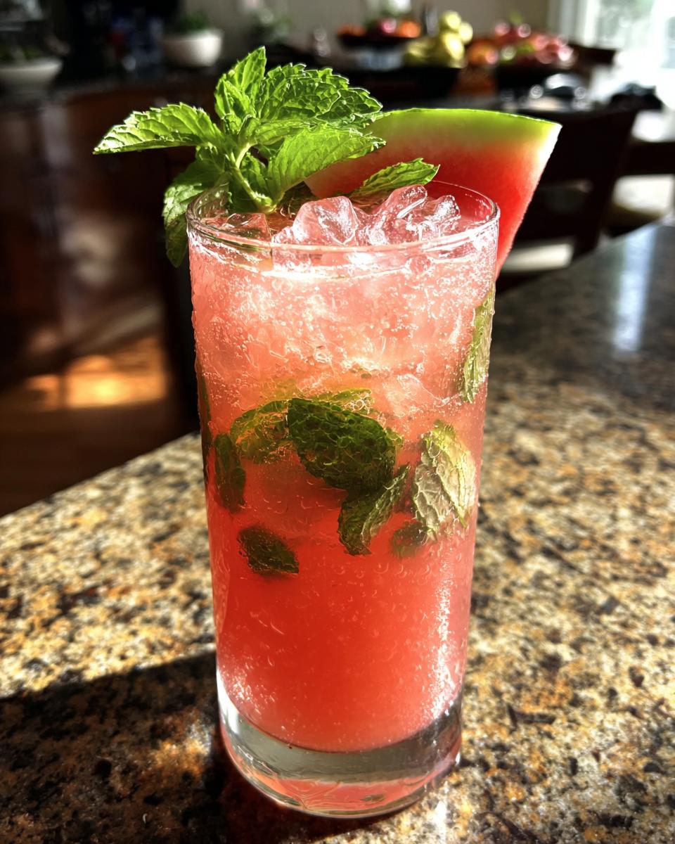 Watermelon Mint Cooler - detail 4