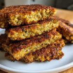 Garlicky Cheesy Quinoa Zucchini Fritters - Tasty