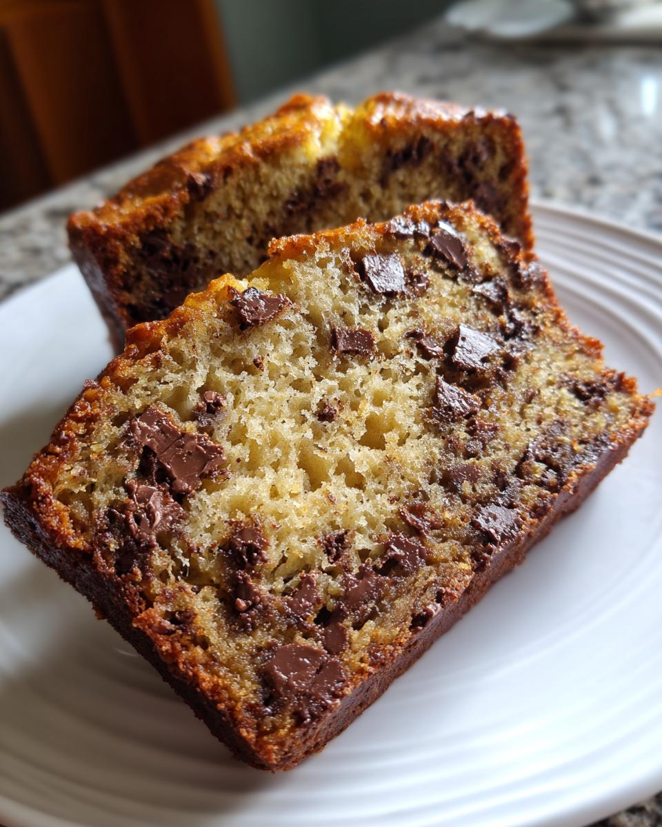 Banana Bread With Chocolate Chips Recipe - Other 3