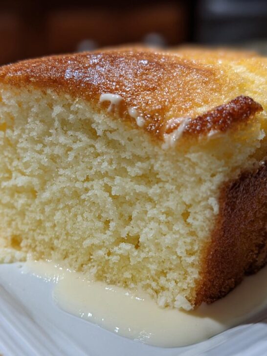 Lime Pudding Cake Recipe - Featured