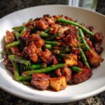 Pork With Dry Pressed Tofu And Green Beans Recipe - Tasty